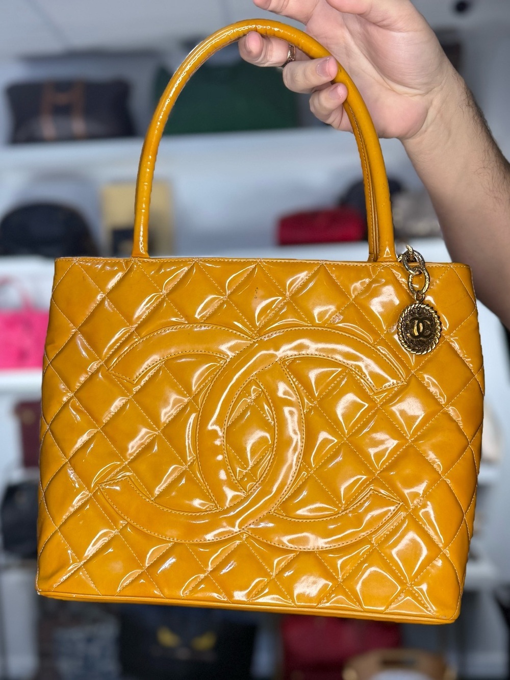 CHANEL QUILTED TOTE